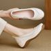 Soft Sole Comfortable Mother Rocking Women's Shoes Breathable Casual Shallow Mouth Single Shoes Lazy Shoes_vogvips.com