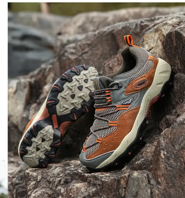 Large-size Fashion Trendy Outdoor Shoes, Casual Lightweight And Comfortable Hiking Shoes, All-season Breathable Hiking Shoes_vogvips.com