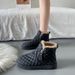 Women's Winter Fleece-Lined Loafers 2025 New Anti-Slip Thick-Soled Snow Short Boots Warm Cotton Shoes RM882_vogvips.com