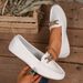 Women's Plus Size Flat Loafers Autumn Fashionable Lightweight Breathable Comfortable High_vogvips.com
