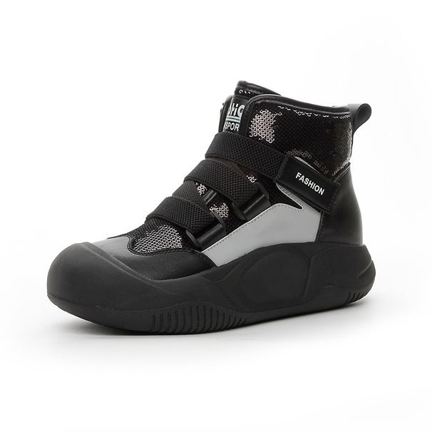 Soft Sole Fleece Lined Thickened Internet Celebrity Snow Boots For Women 2025 Winter Platform Versatile Flat Non-Slip_vogvips.com