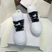Cross-Patterned Sneakers, New Spring/Summer 2026 Model, Celebrity Style, Casual Cowhide Thick-Soled Height-Increasing_vogvips.com