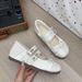 silver Retro French Round Toe Shallow Mouth Flat For Women 2024 New Summer Soft Sole Ballet Style Mary Jane Shoes_vogvips.com