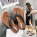Women's Summer Fashion Small Fragrance Style Internet Celebrity Beach Sandals Indoor Non-Slip Waterproof Soft Sole Bath_vogvips.com