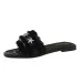 Women's New Summer 2025 Flip Flops Square With Low Heels Rubber Casual Everything Stars Flat Sandals Beach Shoes_vogvips.com