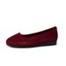 2025 Summer New European And American Style Large Size Round Toe Flat Fly Knit Women's Loafers Wholesale_vogvips.com