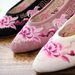 Sharp Pointed Single Spring And Summer Styles, One Foot Women's Shoes, Fashionable Embroidered Cloth Shoes_vogvips.com