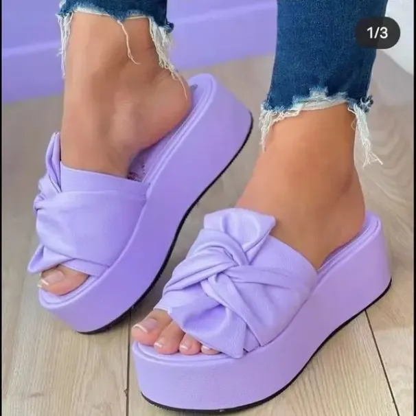 2023 Summer Platform Sandals for Women Fashion Casual Wedges Slippers Thick Sole Open Toes Outdoor Beach Woman_vogvips.com