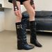 Women's Long Stacked 2026 New Autumn Maillard Style Riding Martin Boots, Women's Boots_vogvips.com