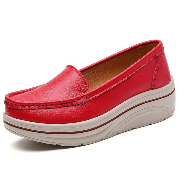 2023 Spring New European And American Style Women's Shoes: Platform Shoes, Thick-Soled Casual Sneakers, Large-Size_vogvips.com