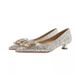 Pointed Toe Single Xiuhe French Style Wedding Shoes, Bride Shoes For Women, 2024 New Style, Stiletto High Heels_vogvips.com
