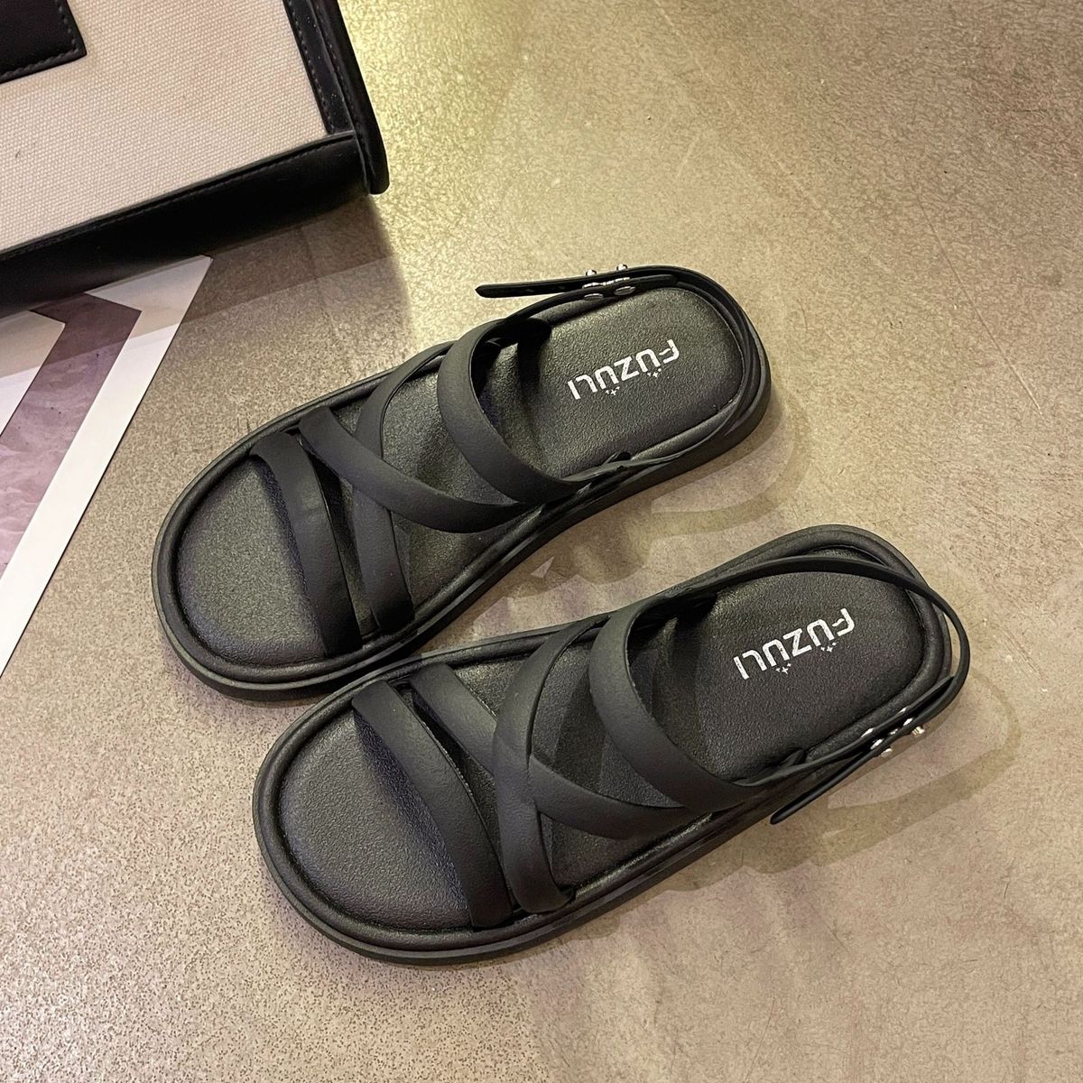 Summer New Women's Flat Sandals - Fashionable, Casual, Soft Sole, Lightweight Slides For Vacation, Beach, And Seaside_vogvips.com