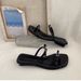 French-style Exquisite And Elegant Women's Summer Sandals, High-end Fashion For Outdoor Wear, 2026 New Model, Flat-soled_vogvips.com
