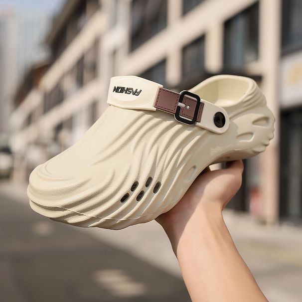 Hole Shoes For Men In Summer, Non Slip Sports Slippers, Driving Shoes, Casual Beach Sandals_vogvips.com