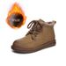 Genuine Leather Snow For Women 2025 Winter New Fleece-Lined Casual Versatile Short Ethnic Style Fashion Women's Boots_vogvips.com