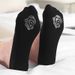 5pairs Non-slip Invisible Slippers Seamless Ice Silk Boat Summer Thin Solid Casual Breathable Low Cut Socks Women_vogvips.com