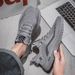 Flyknit Mesh Sports Casual Shoes Men, New Summer Trendy Low-top Breathable Men's Shoes, Versatile And Trendy, Available_vogvips.com