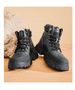Martin Boots Men's High-top Wind Tooling Rhubarb Boots Men's Velvet Cotton Shoes Platform Outdoor Leather Boots_vogvips.com