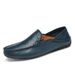 Men's Shoes Casual Lazy Shoes Driving Shoes Soft Soles Men's Leather Shoes_vogvips.com