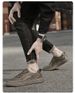 Retro Men's Board Shoes Platform Low-top Casual Shoes Small Leather Shoes Men_vogvips.com