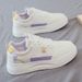 New 2026 White Sneakers, Versatile Women's Spring Autumn Casual Soft-soled Sports Shoes, Non-slip And Cute For Campus_vogvips.com