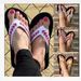 Shoes Foreign Trade Large Size Sandals For Women New Style Clip Toe Embroidery Thick Bottom Casual Flat Slippers Women Flip Flops_vogvips.com