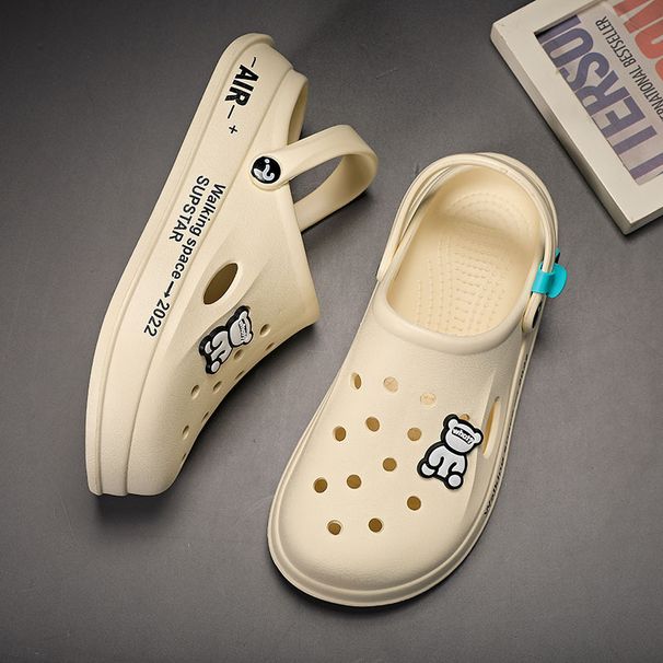 Eva Cave Shoes For Women's Summer New Student Korean Edition External Wearing Nurse Headband Soft Sole Anti Slip Beach_vogvips.com