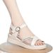 Breathable And Refreshing, A Must-have For Fashion New Favorites, One-word Buckle With Open Toe Rubber One-word Buckle With Middle Heel_vogvips.com
