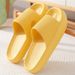Kidmi Summer Thick Sole Household Softsole Slippers Antiskid Breathable Shoes Flat Sandals For Women_vogvips.com