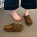 Women's Closed-toe Mules 2025 New Autumn Model For Outdoor Wear, Elegant Office Slip-on Shoes, Small Potato_vogvips.com