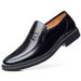 Spring Men's Leather Extra Large Size 48 Height Increasing Business Formal Shoes For Middle-Aged And Elderly Fathers_vogvips.com