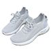 Summer Fashion New Foreign Trade Women's Mesh Breathable Thick Sole Retro Agan Korean Style Sports Shoes_vogvips.com