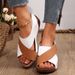 Women's Shoes New Summer Casual Beach Shoes Velcro Slippers Women_vogvips.com