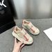 Retro Style High Heeled Shell Toe Women's Shoes Lace Up Autumn Casual Rubber Thick Soled Breathable Cow Suede Lace-Up Couples_vogvips.com