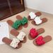 Foreign Trade Large-size Flat Round-toe Women's Slippers, 2025 New Fashion Butterfly Flower Casual Comfortable Sandals_vogvips.com