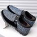 HPIOPL Men's Breathable Knit Sneakers - Lightweight Casual Sports Shoes For Walking, Running & Daily Wear (Black/Blue/Khaki/Multi, Size 38-52)_vogvips.com