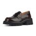 A new style of small leather shoes for women increasing single shoes leather thick soled loafers_vogvips.com