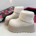 Niche Simple Thick-Soled Height-Increasing Snow 2025 Autumn Winter New Versatile Comfortable Fleece-Lined_vogvips.com