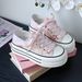 Summer Women's Shell Head High Beauty Casual Board For Female Students New Versatile Flat Shining White Shoes_vogvips.com