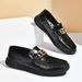 Live Genuine Leather Moccasins Large Size Men's Shoes Patent Leather Slip-On Driving Shoes Casual Leather Shoes_vogvips.com