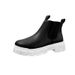 European Warm Series 2025 Martin Black Leather British Style Motorcycle Four Seasons New Boots Men's Shoes_vogvips.com
