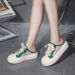 Breathable Mesh Bread Head Half For Women's Summer Outwear New Versatile Thick Sole Casual Step On Lazy Slippers_vogvips.com