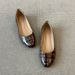 Sheepskin Version~Color-Blocked Plaid Flat Shallow Single For Women, 2026 New Versatile French Retro Style Elegant_vogvips.com