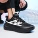 New Men Running Shoes Jogging Breathable Casual Fashion Outdoor Leisure Loafers Brand Comfortable Blade Walking Lace-up Sneakers_vogvips.com