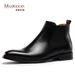 European Warm Series X60101 Martin Ankle British Mid-Top Genuine Leather Boots High-Top Men's Shoes_vogvips.com