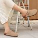 Comwarm Women's Suede Clogs With Adjustable Strap Cork Footbed Leather Mules Slippers Unisex Outdoor Comfortable Potato_vogvips.com