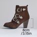 Women Ankle Boots Autumn Winter Short Boots New Large Size Western Ch Elsea Leather For Women With Belt Buckle And Chunky Heel Fashionable Versatile F_vogvips.com
