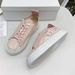 Whaleup Women's Lace Embroidered Shoes Hollow Mesh, Height-increasing, Breathable, Sporty Casual White Sneakers With Laces And_vogvips.com