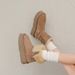 Sangpo Lightweight Warm Sheepskin Integrated Thick-Soled Snow For Women Winter New Fleece Two-Way Thickened Cotton Boots_vogvips.com