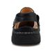 TerraStride Leather Sandals Large Size Closed Toe New Summer Men's Slippers Casual_vogvips.com